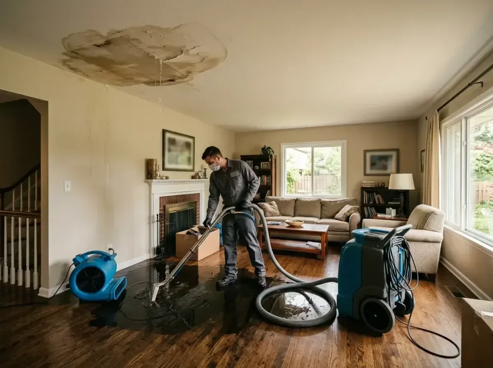 attic-pipe-burst-ceiling-drip-008 — frequently asked questions, Water Damage Restoration & Carpet Care in Middletown, DE
